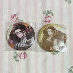 ドリーミーくじ ウォーターチャレンジ ミスターマネー 缶バッジセット