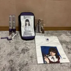 乃木坂46増田三莉音個別ペンライト2本 ペンライトポーチ、マフラー
