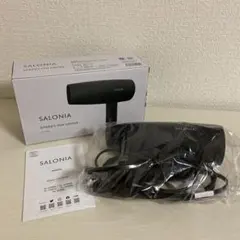 新品　SALONIA SPEEDY ION DRYER ブラックSL-013BK