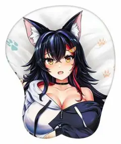 【新品未開封】ホロライブ 大神ミオ おっぱいマウスパッド 22×26cm
