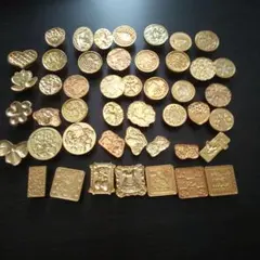 シーリングワックス用スタンプセット 46個