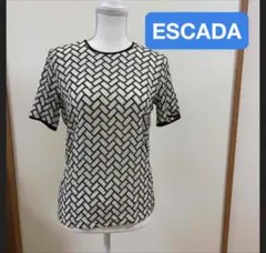 M.&KYOKO ノースリーブ チュニック マルチカラー 和紙混 綿 トップス