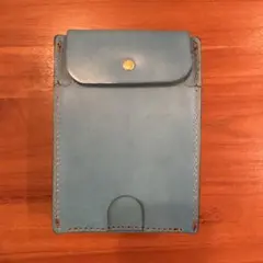 【美品・限定品】 ヘルツ　セルリアンブルー　スマホショルダーのサムネイル