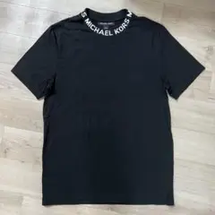 MICHAEL KORS マイケルコース　襟リブロゴ テープ Tシャツ