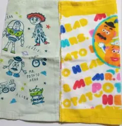 新品　トイストーリー　ポテトヘッド　ウォッシュタオルセット　ハンドタオル