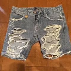 rady ダメージデニムショートパンツ XSのサムネイル