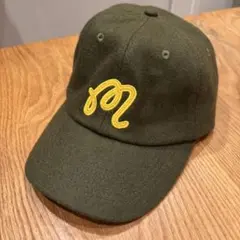Malbon SCRIPT WOOL STRAPBACK HAT 美品のサムネイル
