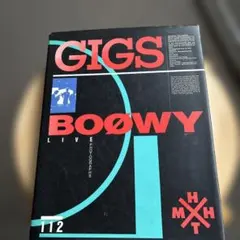 GIGS／写真集　　CD LAST GIGS BOΦWY