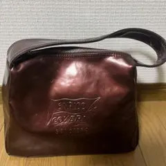ENRICO COVERI ボルドー色 エナメルハンドバッグのサムネイル