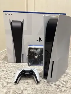 PlayStation 5 本体 ジャンク　コントローラー ゲーム付き