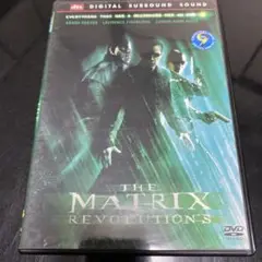 THE MATRIX REVOLUTIONS DVD