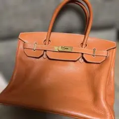 トートバッグ　オレンジ