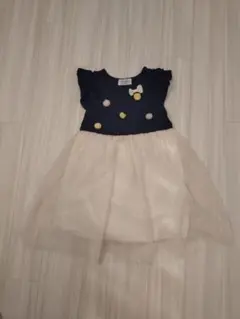 WILL MERY ワンピース 120 ネイビー/アイボリーのサムネイル