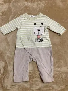 【美品】べべ　60サイズ カバーオール