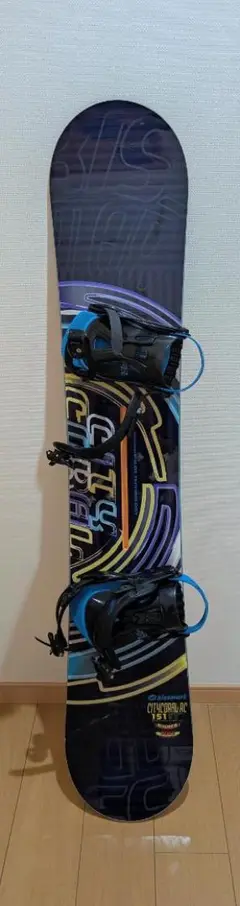 kissmarkキスマーク スノーボード151cm＆ビンディングセット