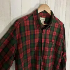 l.l.bean ネルシャツ