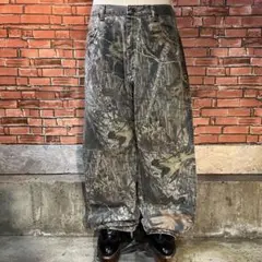 古着 wrangler リアルツリー デニムパンツ ワイド baggy Y2K