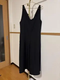 SLOBE IENA ブラック サロペット Vネック　美品