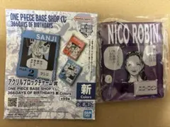 ワンピース BASE SHOPくじ アクリルブロック ニコ・ロビン - メルカリ