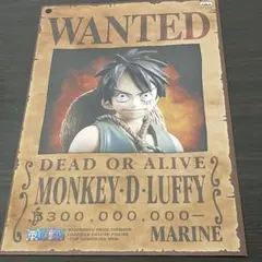 ワンピース　DXフィギュア 　手配書　ポスター　ルフィ　ロー　キッド　アニメ