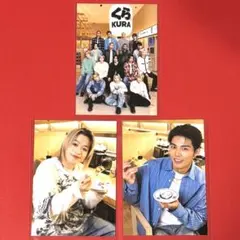 THE RAMPAGE ランペ くら寿司★トレカ 集合 山本彰吾 武知海青