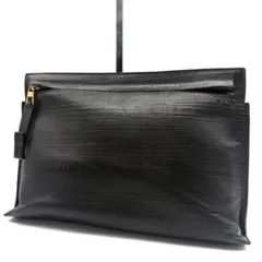 【良品！✨】LOEWE ロエベ クラッチバッグ Tポーチ アナグラム 黒