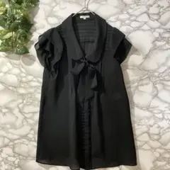 TO BE CHIC ブラック シャツ 40