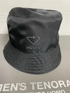#プラダ PRADA Re-Nylon バケット ハット ナイロン ブラック S