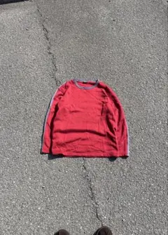 90s OLD UNIQLO sweats y2k赤スウェット