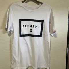 ELEMENT Tシャツ ホワイト L