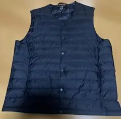 UNIQLO ULTRA LIGHT DOWN ダウンベスト L ネイビー