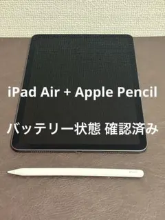 iPadAir 4 Wi-Fi 64GB ApplePencil 2 美品