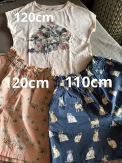 UNIQLO PAUL & JOE Tシャツ・ショートパンツセット120cm