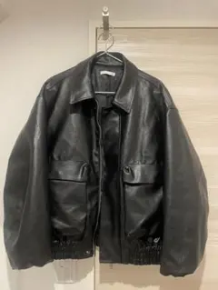 WYM LIDNM ARTIFICIALGRAIN SHORT BLOUSON