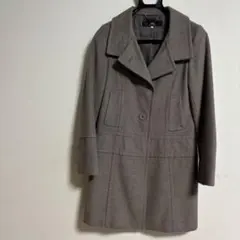 美品　INED アンゴラピーコート 11号