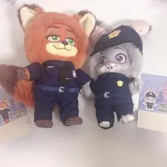 TOPTOY トップトイ ズートピア ニック ジュディ警察官 POP MART