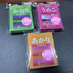 新品未開封　スリーブ3個セット　あかり　うめこ　かおりのサムネイル