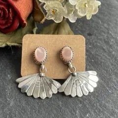 新品　ナバホ族　Navajo インディアンジュエリー　ピアス　シルバーのサムネイル