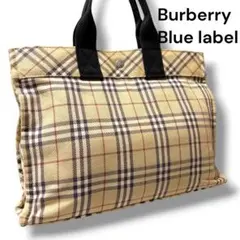 BurberryBluelabel ミニトートバッグ　ハンドバッグ　ノバチェックのサムネイル