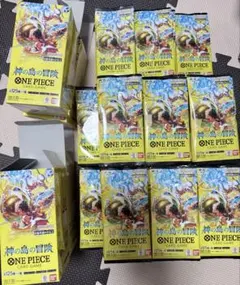 ONE PIECE 神の島の冒険 全て未開封 テープ付き 10BOX OP15 - メルカリ