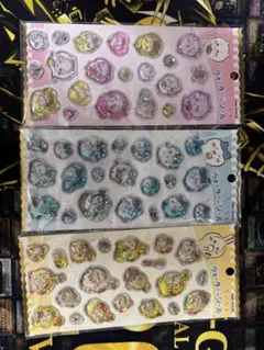 ちいかわ　ウォーターインシール3種セット