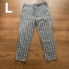 チェック柄 Lサイズ パンツ　ズボン