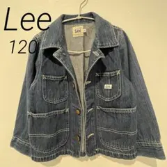 Lee ダークブルー デニムジャケット120 キッズ