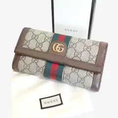 ⭐︎新品同様⭐︎GUCCI〔オフィディア〕GG コンチネンタルウォレット GUCCI グッチ 財布 オフィディア GGコンチネンタルウォレット
