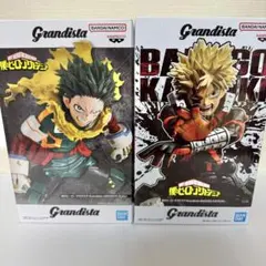 僕のヒーローアカデミア Grandista フィギュア 緑谷出久 爆豪勝己