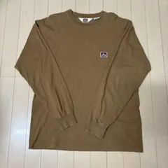 BEN DAVIS ロンT L ブラウン ポケットTシャツのサムネイル