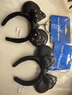 ディズニー カチューシャキーホルダー セット