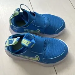 Nike 青 スリッポン スニーカー　14cm