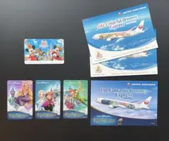 JAL ディズニー 40周年 搭乗証明書 カードセットのサムネイル