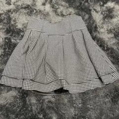 ミシェルマカロン　美脚スカート　千鳥柄